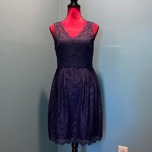 Weddington Way Navy Lace Dress Size 6